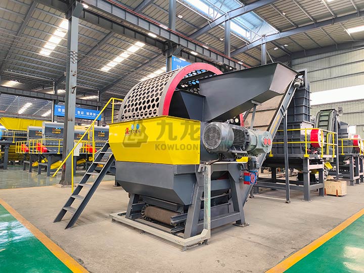 廢棄輪胎回收生產(chǎn)線